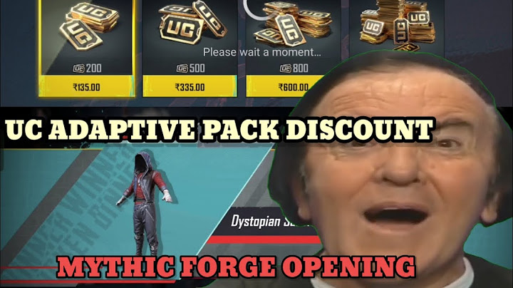 BGMI ADAPTIVE PACK DISCOUNT | GETTING UC LOW PRICE | MYTHIC FORGE CREATE OPENING #bgmi #mythicforge