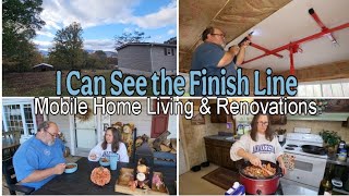 Mobile Home Living in an old Fixer-upper / Mobile Home Renovations