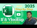 Complete Excel Tutorial: IF + VLOOKUP Formula for Sales Incentive Calculation | Real-Life Example