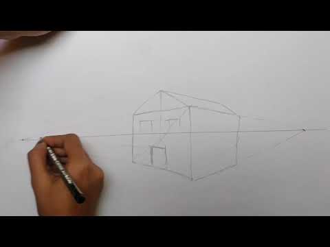 How to draw using two point perspective | Amigo Arts | Chandrima