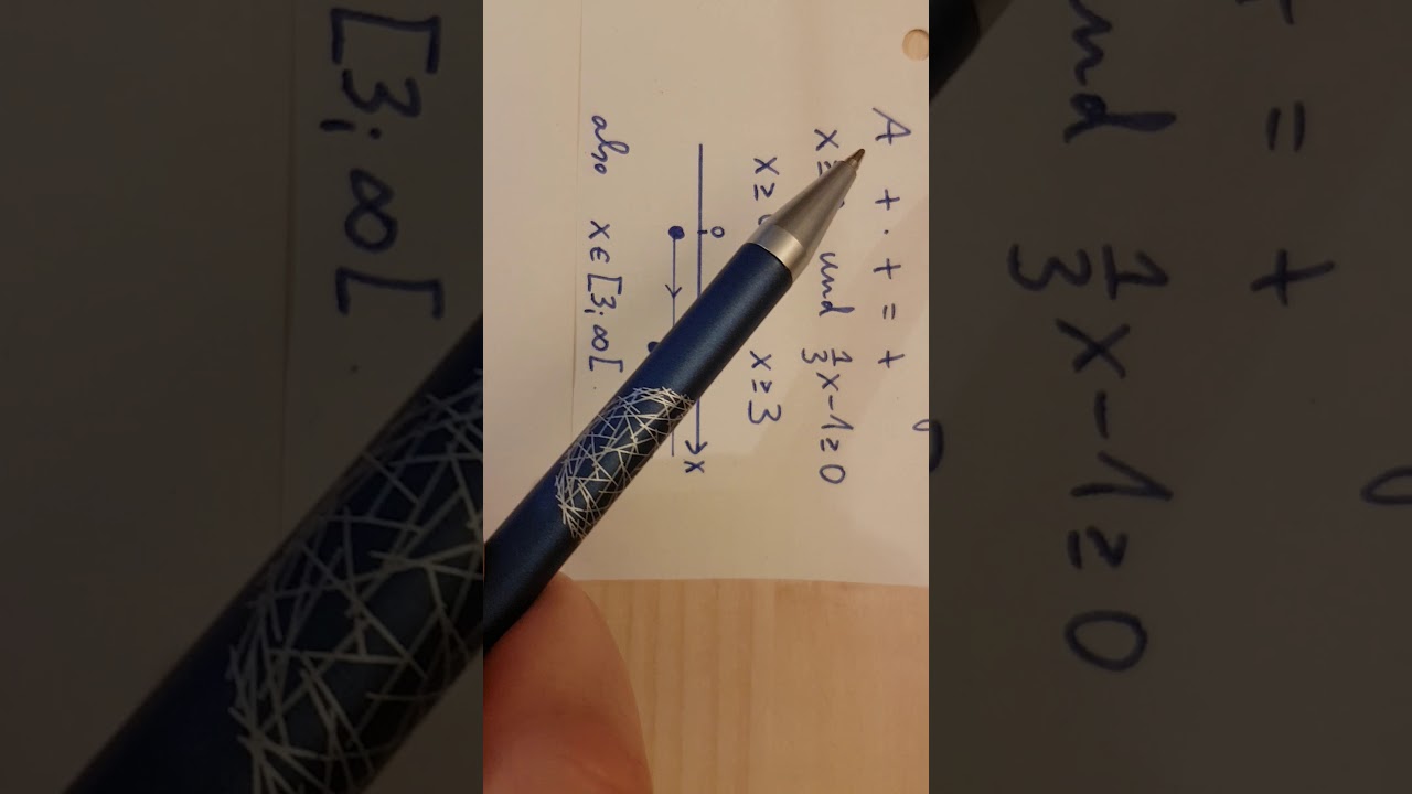 Definitionsmenge eines Wurzelterms; Definitionsbereich