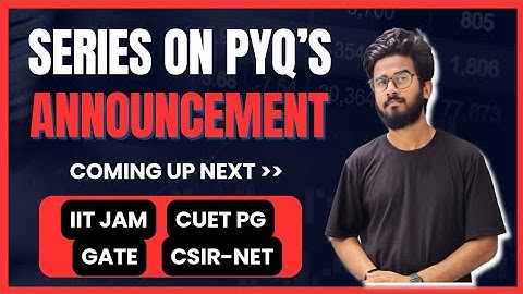 Course Announcement | Series On PYQ