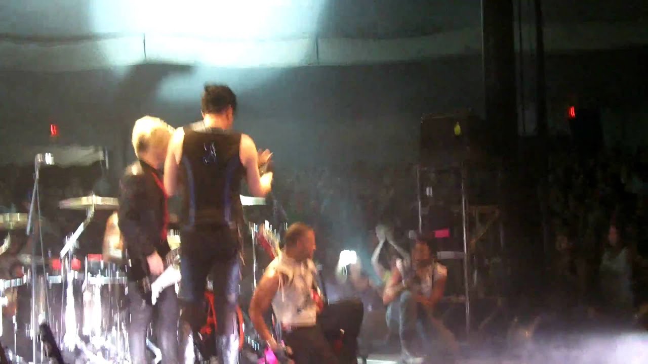 Adam Lambert Hyannis, MA 81910 Band Intro YouTube