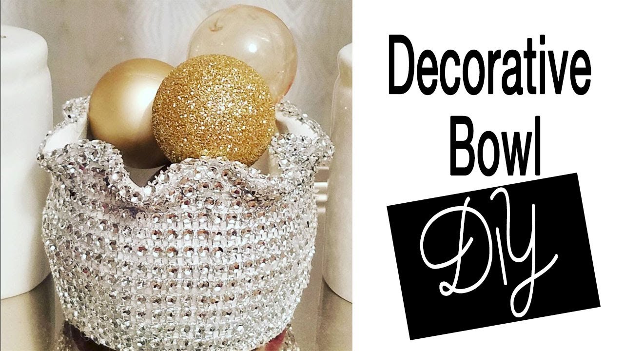 DIY Decorative Bowl YouTube