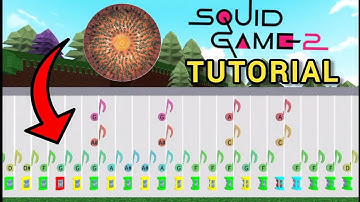 Squid Game 2 - Mingle Game Song Tutorial in Build a Boat | Roblox