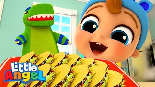 Dinosaur Dinner Song | Kids Cartoons and Nursery Rhymes