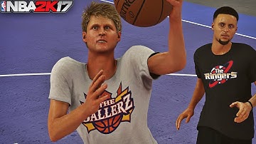 NBA 2K17 Steve Kerr vs Stephen Curry - 1v1