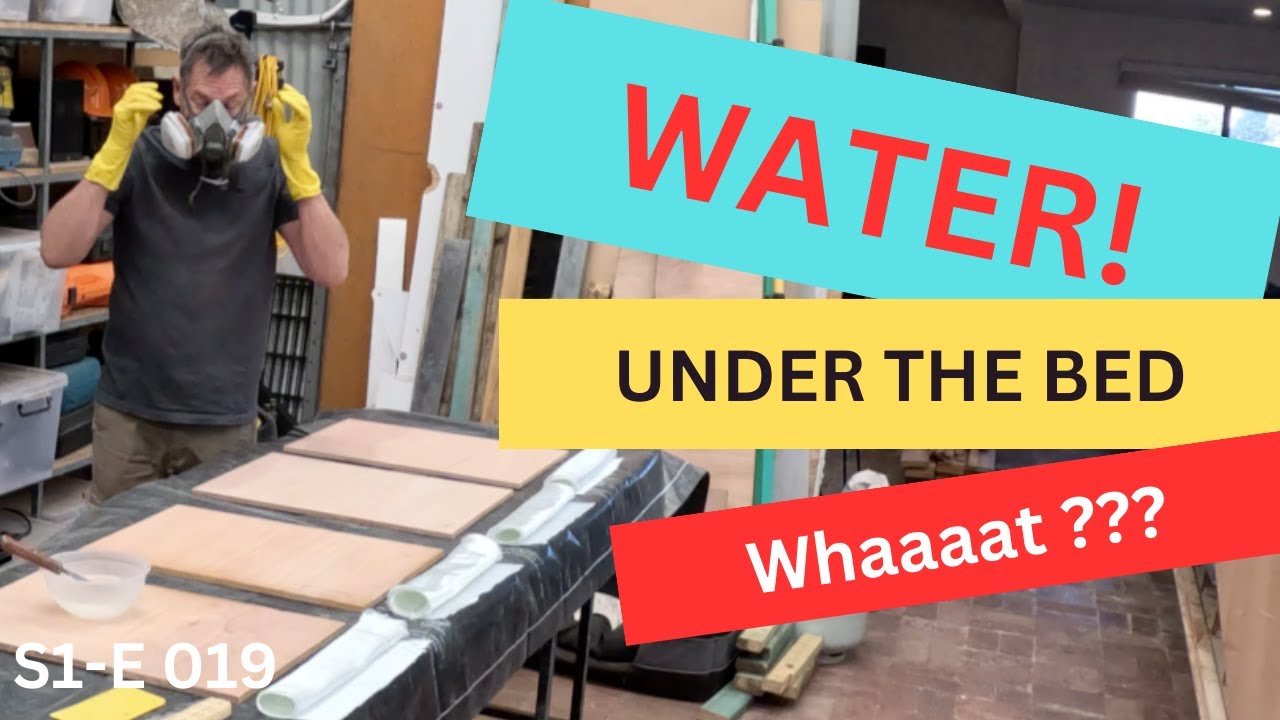 Boat Building WATER UNDER THE BED Building Dragonfly E 19