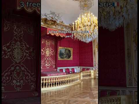 FREE things to do in Paris part 1π«π·