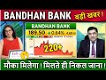 Bandhan bank share latest newsbandhan bank share analysistargetbandhan bank share news