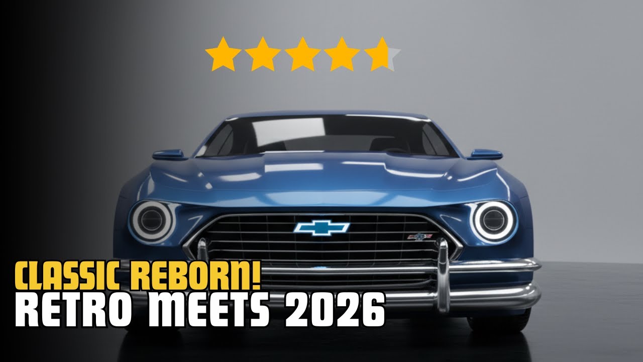 2026 Chevrolet 210 Revealed! The Ultimate Retro-Modern American Classic Reborn