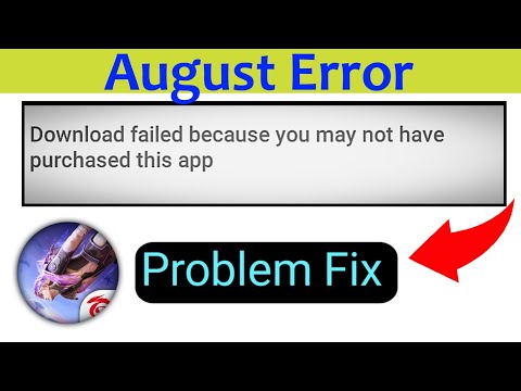 Video download failed because you may not have purchased... - youtube