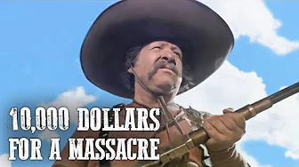 10,000 Dollars for a Massacre | Spaghetti Western | Gianni Garko | English