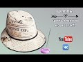 DIY🔴Шляпа  своими руками🎩Шить можно из всего🌸Werbevideo