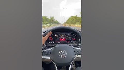 Virtus gt top speed test 🚀 😱 #topspeed #ytshorts #virtusgt #Volkswagen