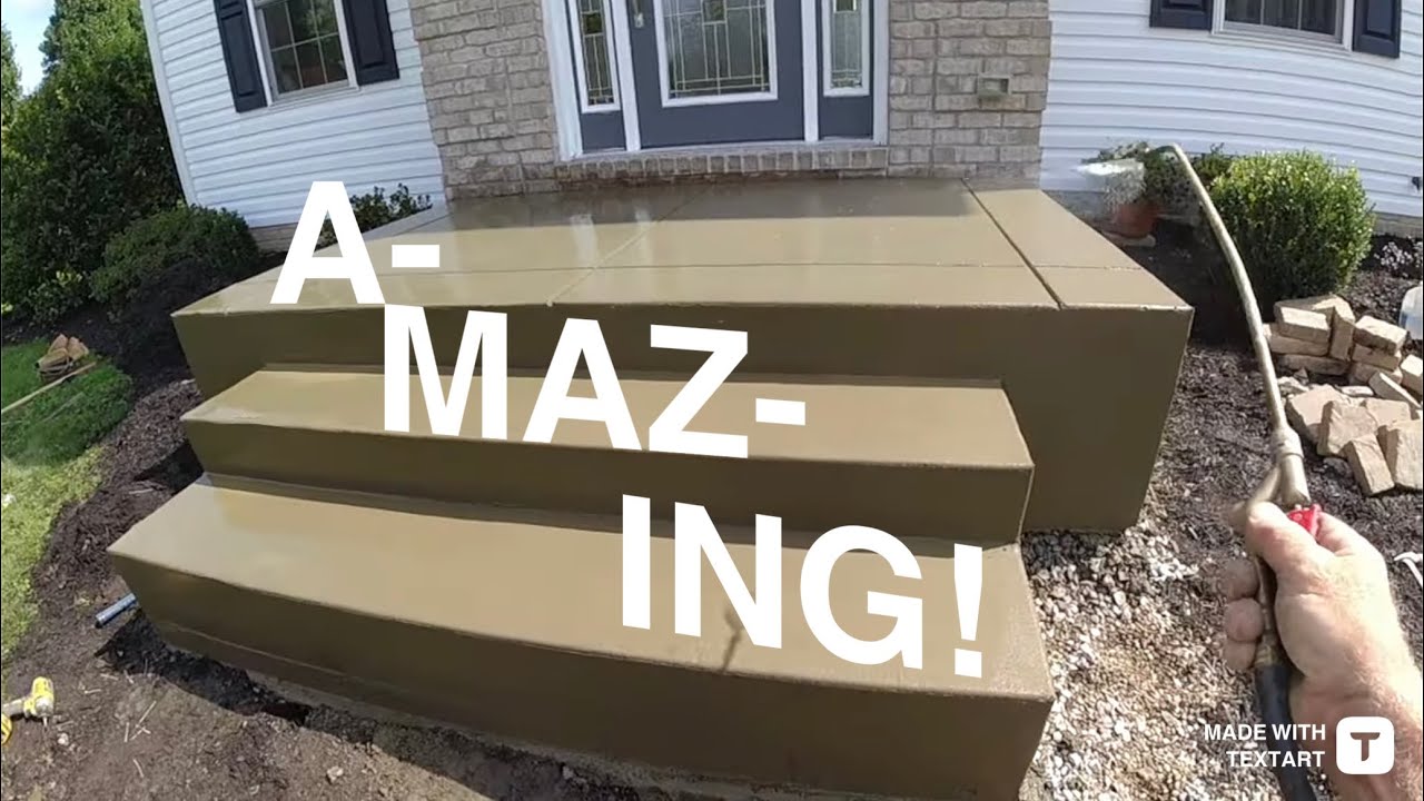 A-MAZ-ING!! Exposed Aggregate All Over!