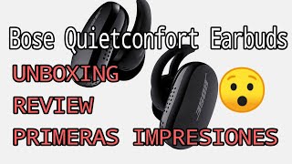 Nuevos BOSE Quietconfort Earbuds - Primeras Impresiones, Unboxing &amp; Review En Español