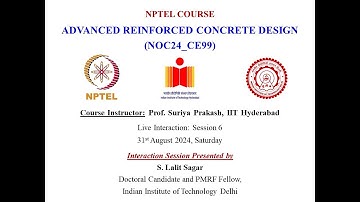 NPTEL Advanced RC Design 2024 Live Interaction 6