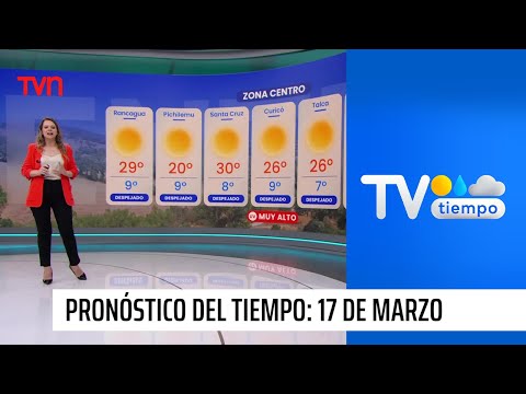 Pronóstico del tiempo: Domingo 17 de marzo 2024 | TV Tiempo