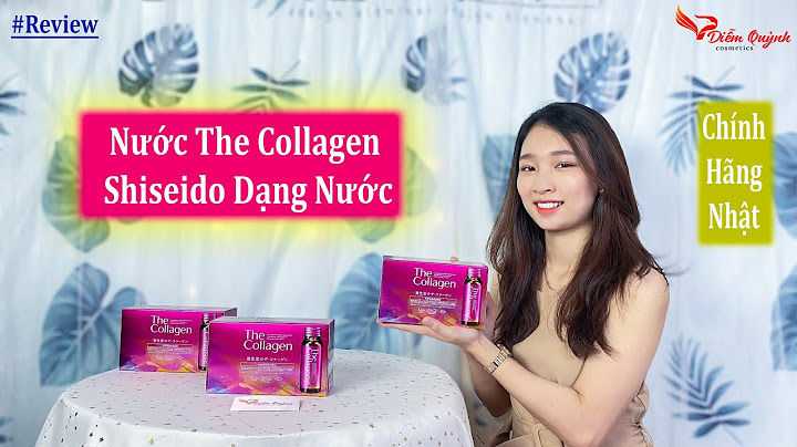 The collagen shiseido dạng nước review