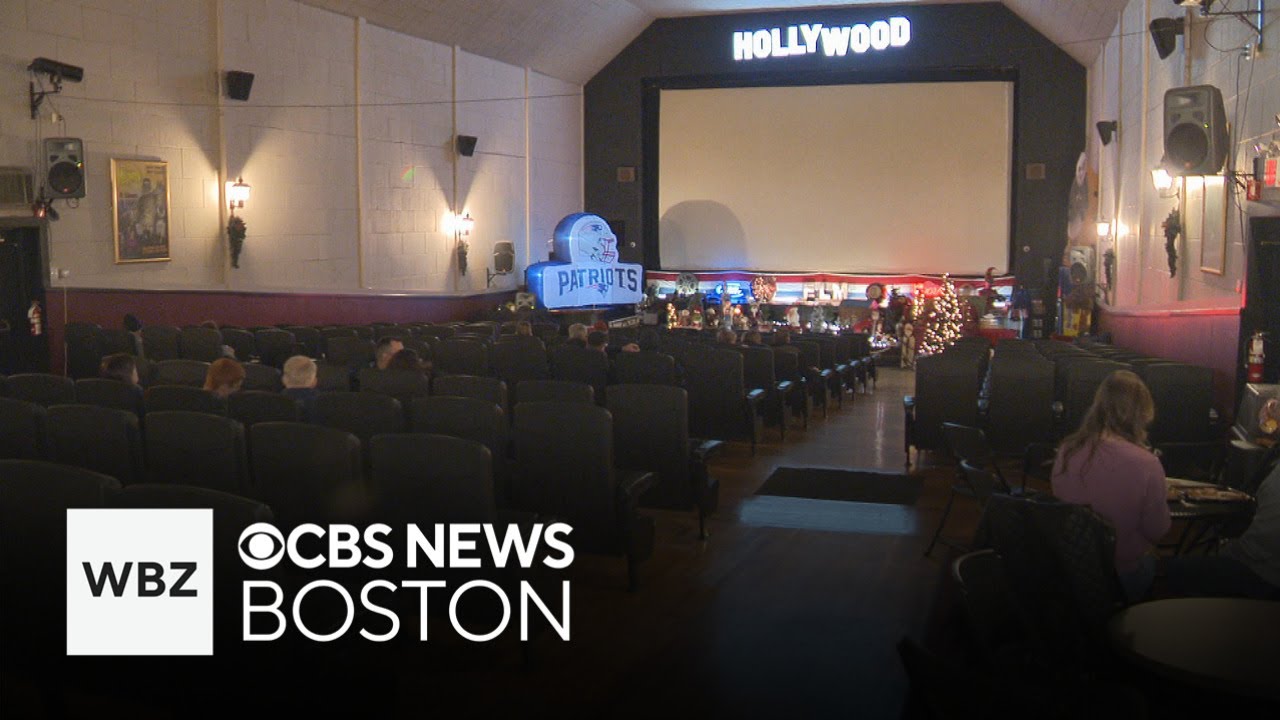 Fans pack Millbury cinema for Patriots games