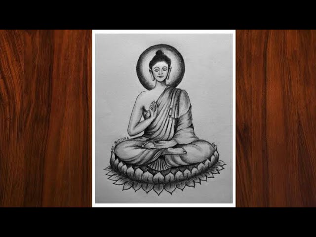 Buddha drawing Vectors  Illustrations for Free Download  Freepik