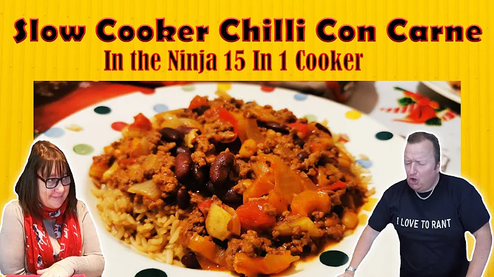 Chilli Con Carne In The Ninja 15 in 1 Cooker