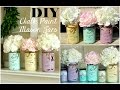 DIY Chalk Paint Mason Jar
