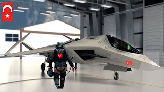 Beats the F-35: Turkish Finally Revealed the FIRST 6th Generation Fighter Jet