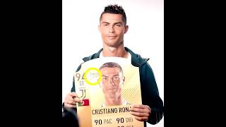 Players React To Fifa Card Ronaldo