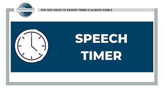 Standard Speech Timer With Time