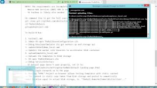 The Ball on Azure Demo 1 (Run Hello World from GitHub)