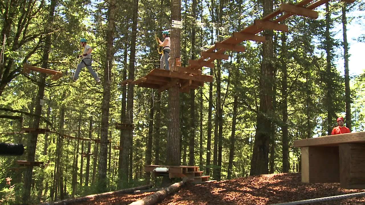 Zip Through the Tree to Tree Adventure Park - Travel Oregon