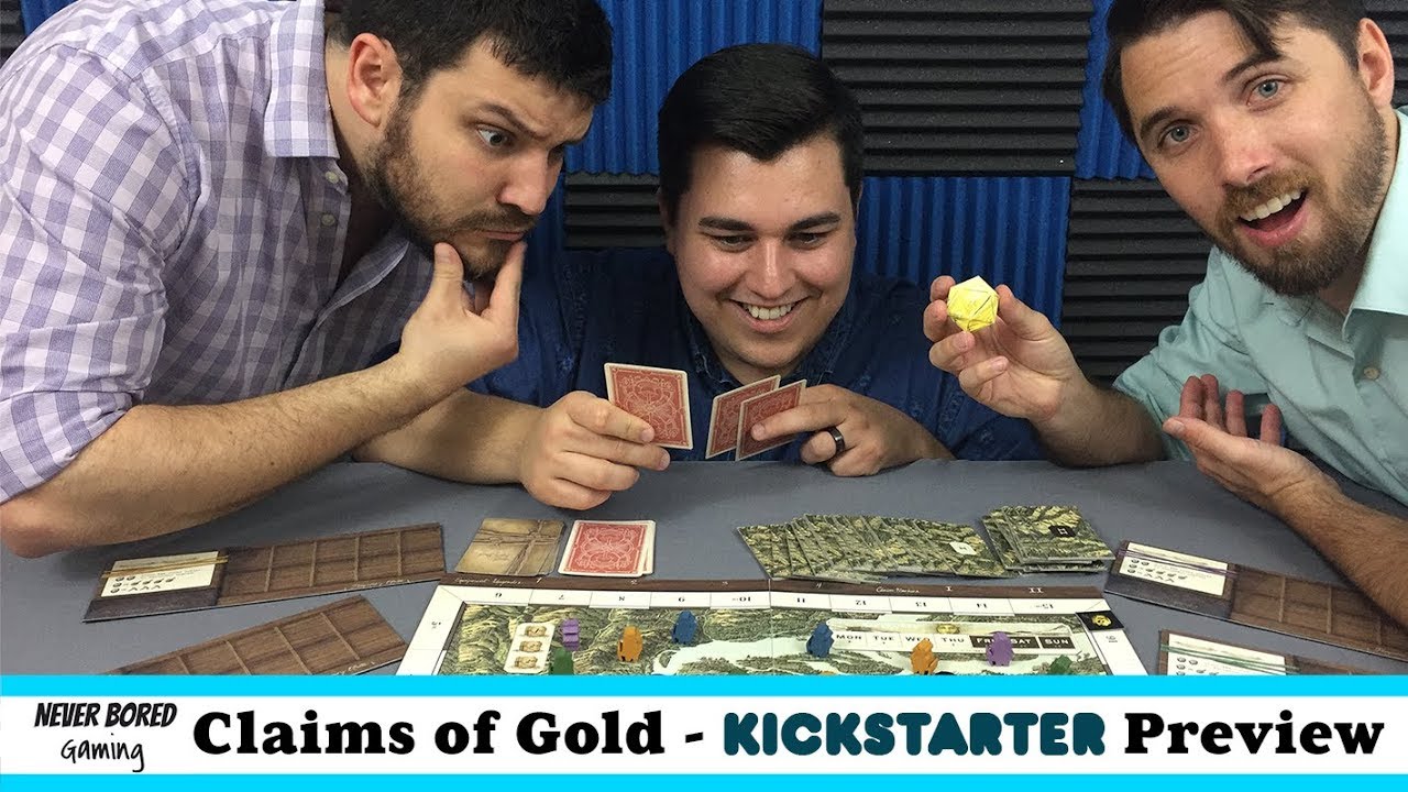 Claims of Gold Kickstarter Preview YouTube