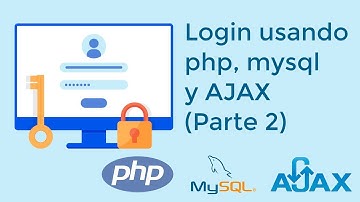 Como hacer un login con php, mysql y ajax sin jquery parte 2.
