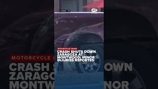 Motorcycle crash shuts down Zaragoza Road near Montwood in East El Paso