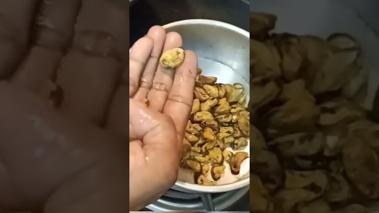 Simple way of cleaning kallumakkaya 