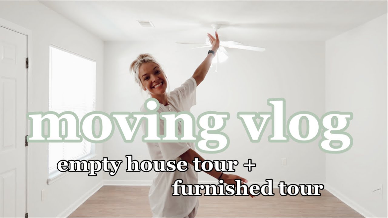 MOVE VLOG + EMPTY APARTMENT TOUR & FURNISHED TOUR 2022 - YouTube