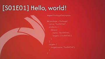 [S01E01] Hello, world!