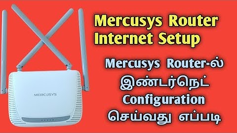 Mercusys Router Internet Configuration                                  #router #internet #wifi