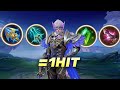 AGGERESIVE GUSION GAMEPLAY 1 HIT BUILD ( 9999 % BROKEN ) 🔥