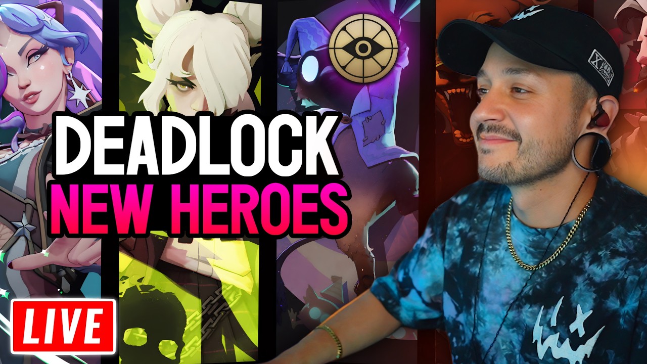 🔴LIVE | ✨ NEW HEROES TRAINING 👀 100 Games on EVERY HERO ✨ | @XVLNGHOST on all socials 👻