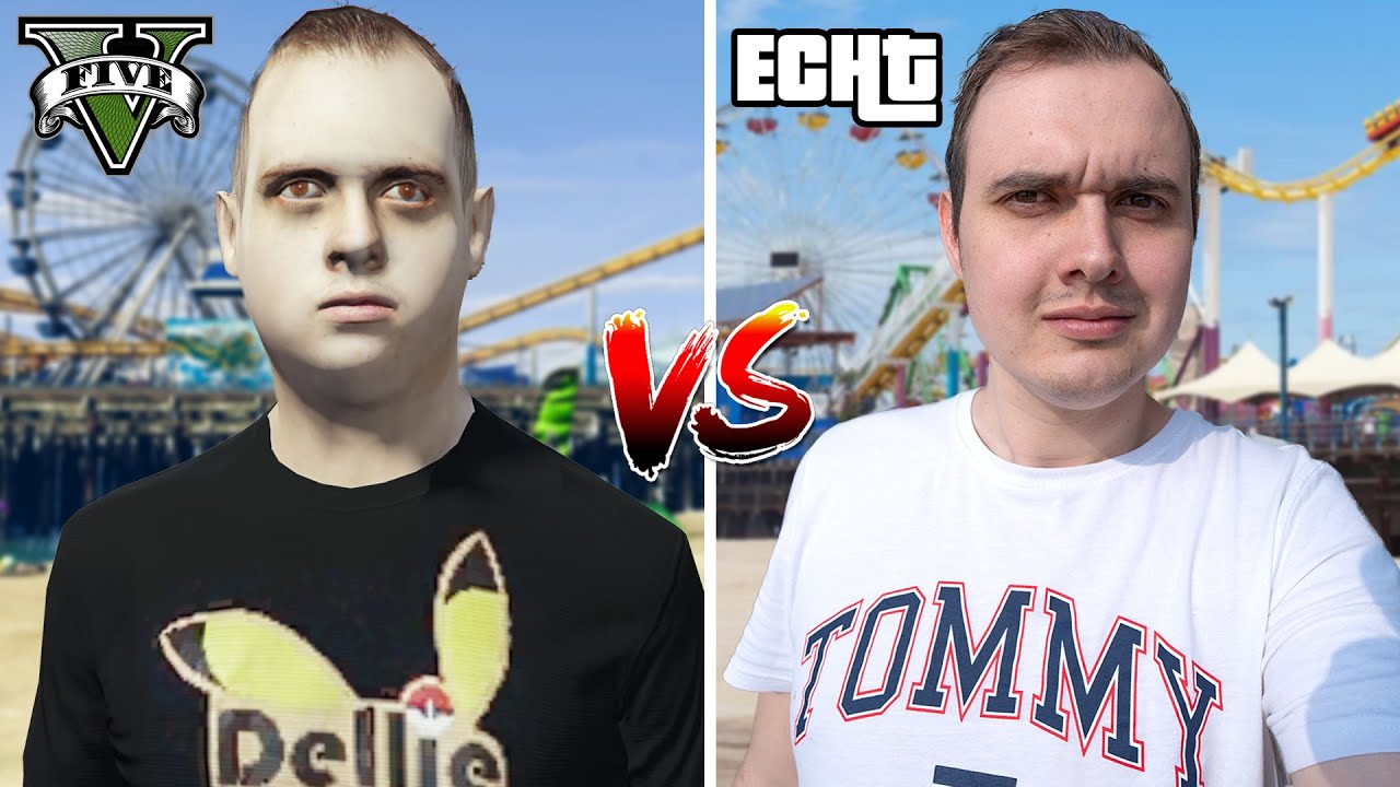 GTA 5 VS HET ECHTE LEVEN