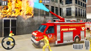 New York Fire Rescue Simulator 2021 #1 Emergency Firetruck Driving Cars Game Android Gameplay screenshot 3