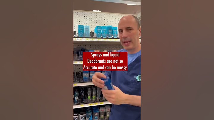 At Target, looking at Deodorant in the Men's Section, what 's best?