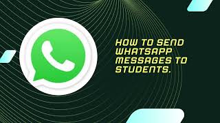 Effortless WhatsApp Messaging in SchoolAdmin CE: Setting Up WhatsApp API Gateway screenshot 4