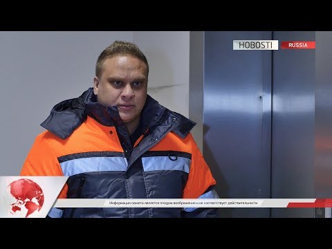 Видео: ЧП, лифт. Москва. HOBOSTI #7-4-2