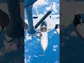 U.S. Navy F-18 Super Hornets conduct aerial refueling from KC-135 Stratotanker