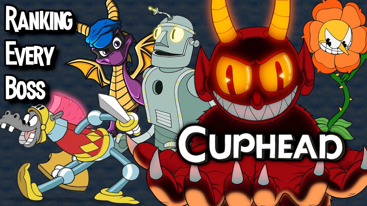 Ranking EVERY Boss In Cuphead (Including DLC) YouTube
