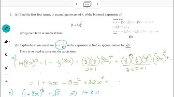 October 2020 Paper  1 - Q1, A level Maths Pearson Edexcel
